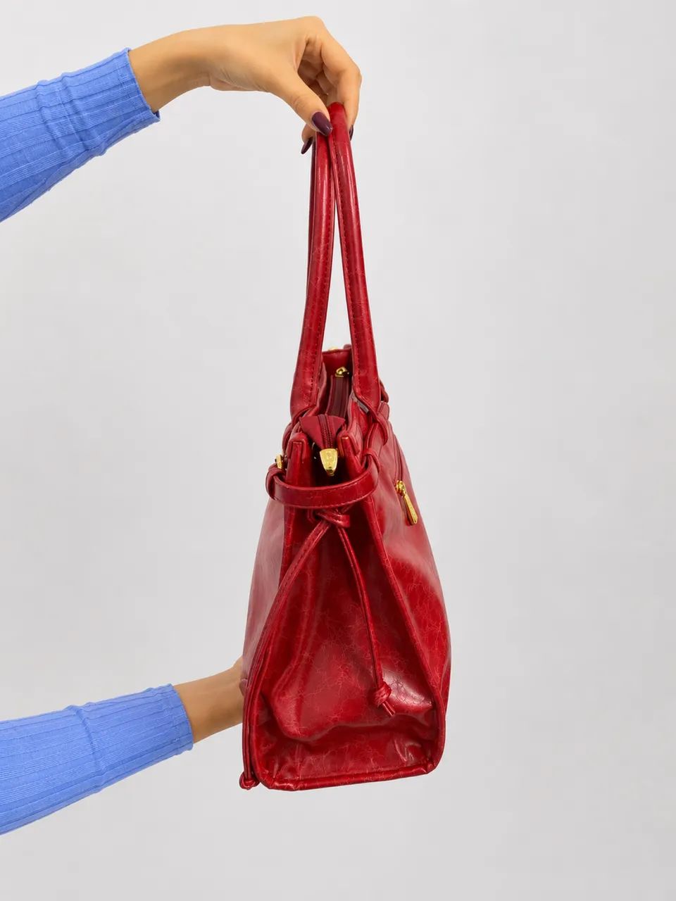 Bolsa Prada vermelha  - Foto 3