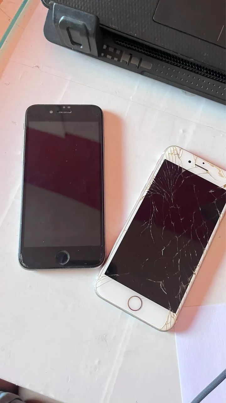 Dois iPhone para retirada de peças  6s e 8  - Foto 2