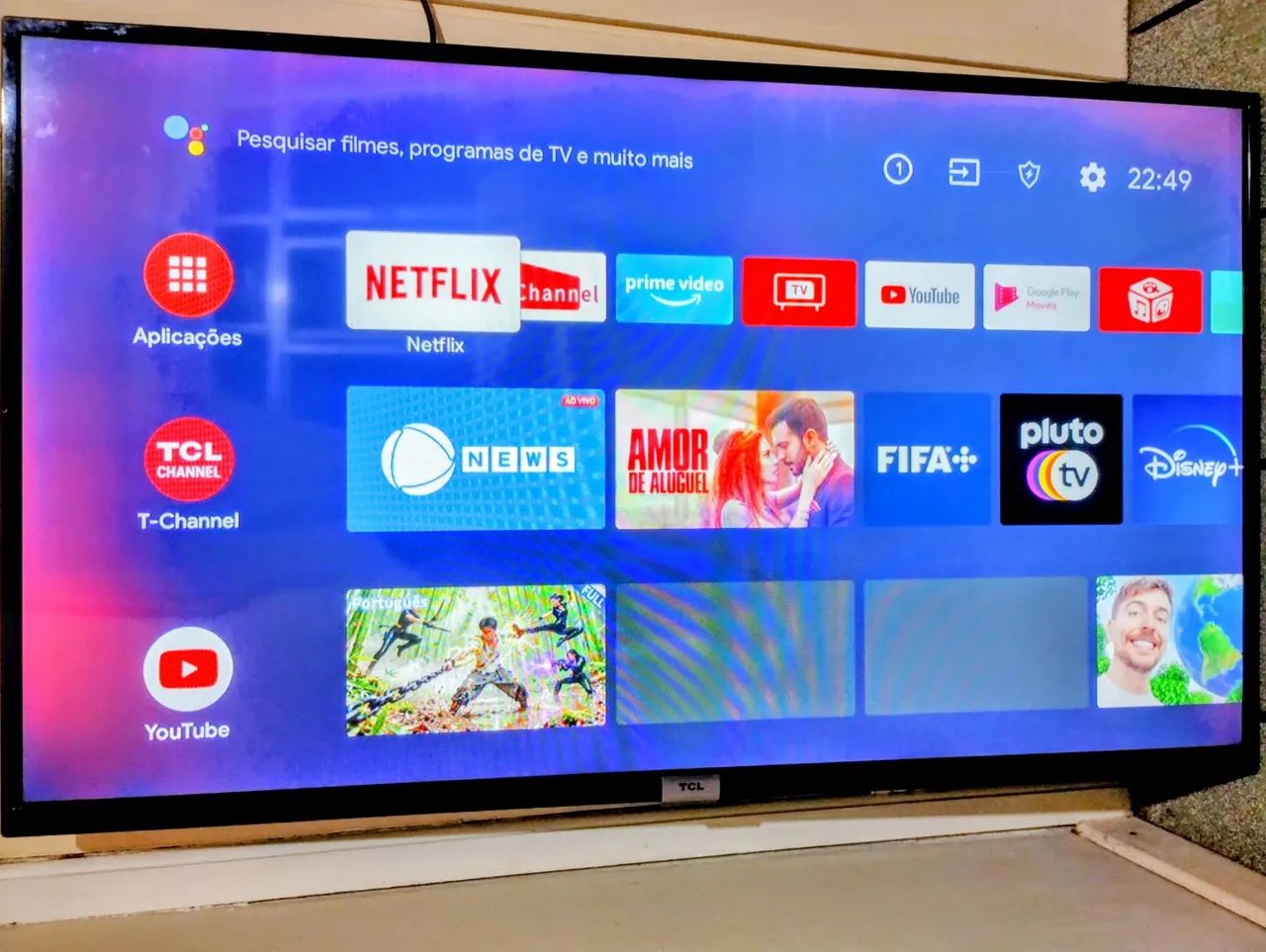 Smart Tv TCL 43 POLEGADAS 