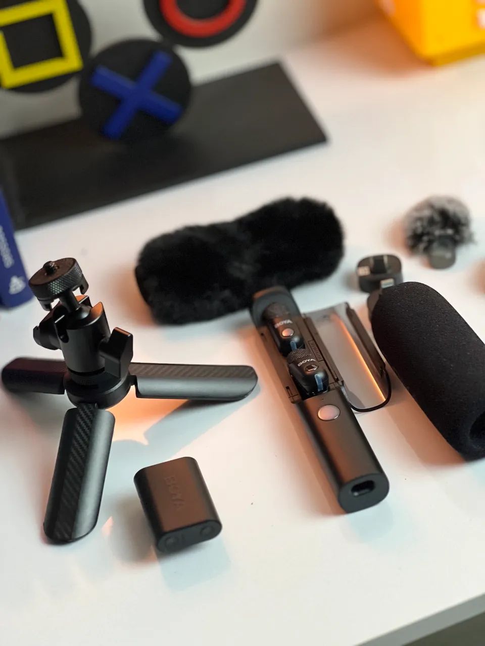 Microfone Lapela Boya Magic-02 iPhone/android/ câmera 440255307223541761