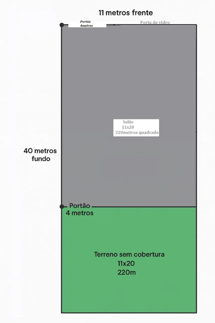 Salão Comercial em Bataguassu/Ms, 200m2 - Foto 2