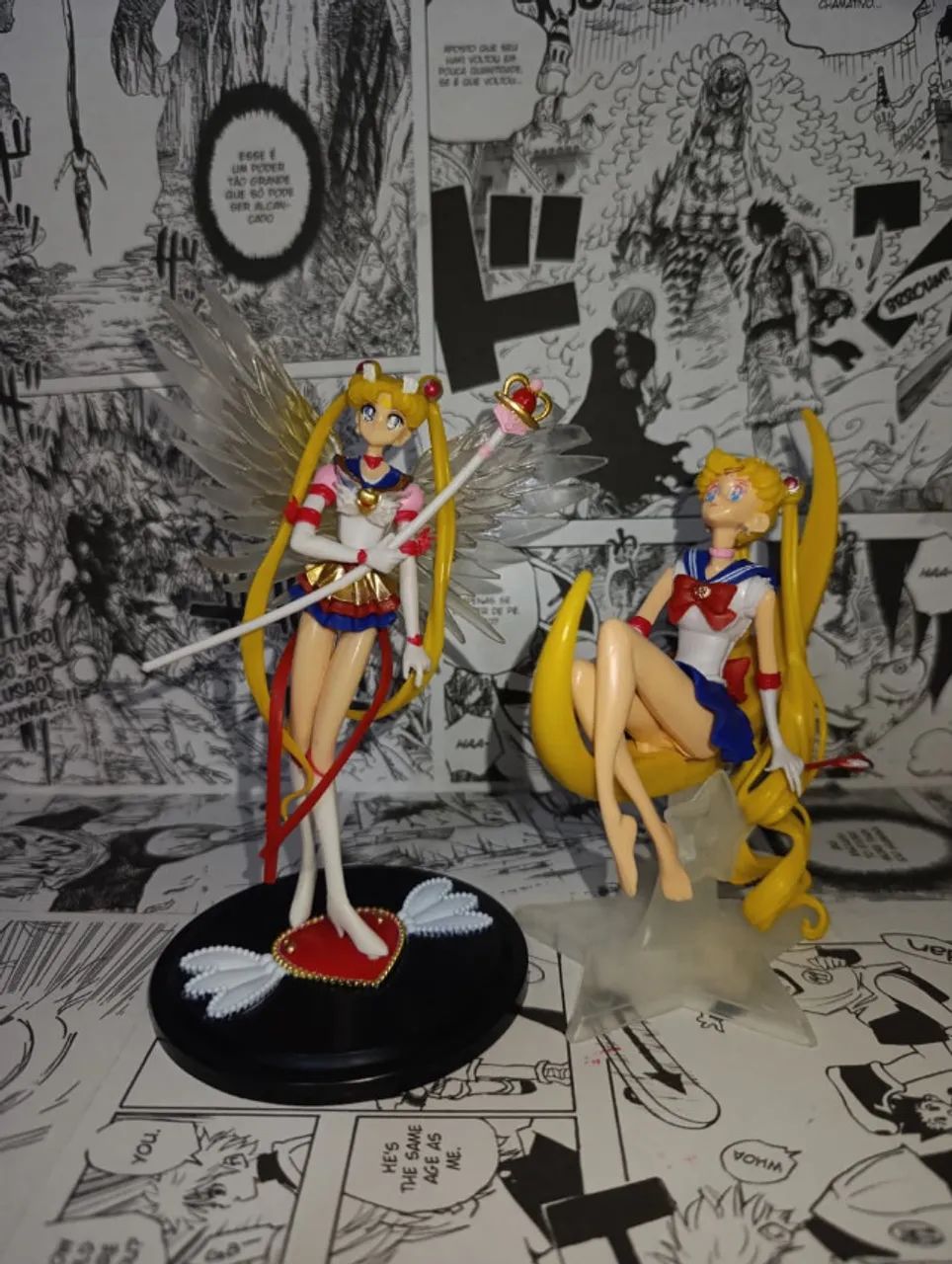Kit 2 Action Figures Sailor Moon (Usagi Tsukino)