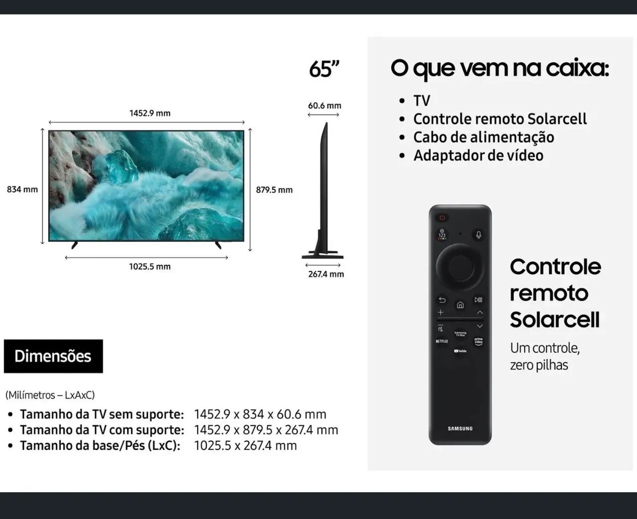 TV 65? Samsung QLEd 4K