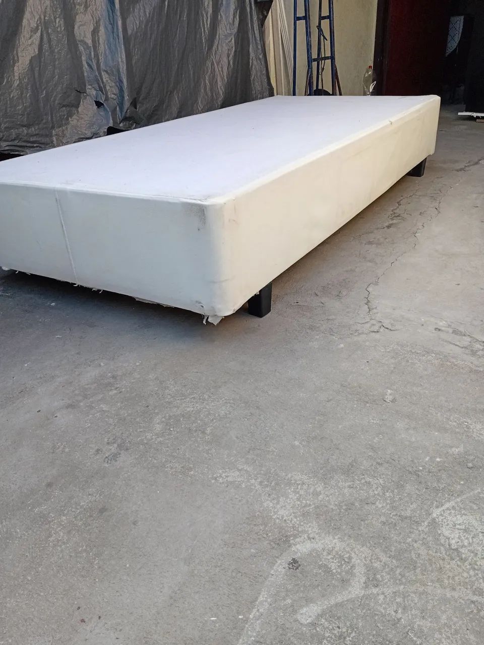 Cama e colch ão de soltero - Foto 2