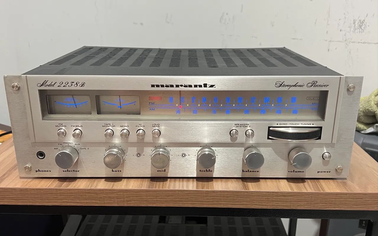Receiver Vintage Marantz 2238B - Ótimo Estado e Revisado