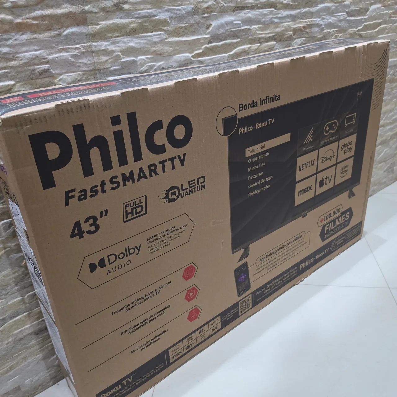 Smart TV QLED Philco 43" - LACRADA - Foto 2