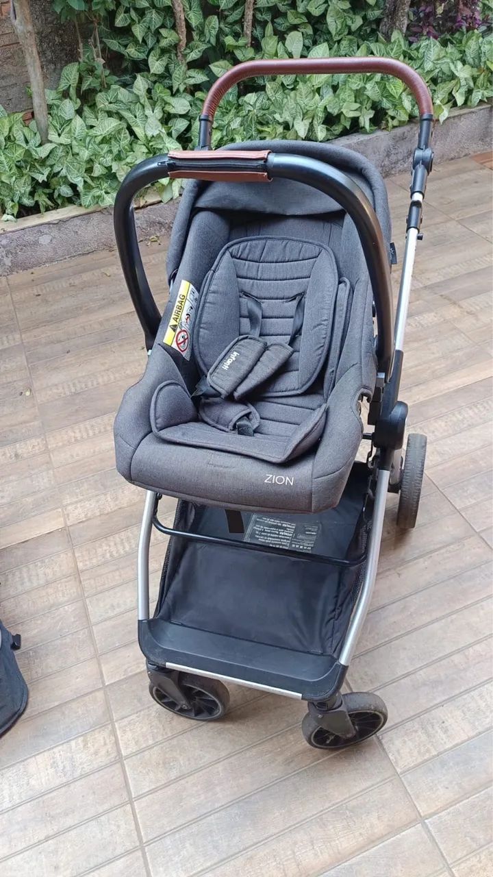 Carrinho de bebê 3 em 1 - Foto 3