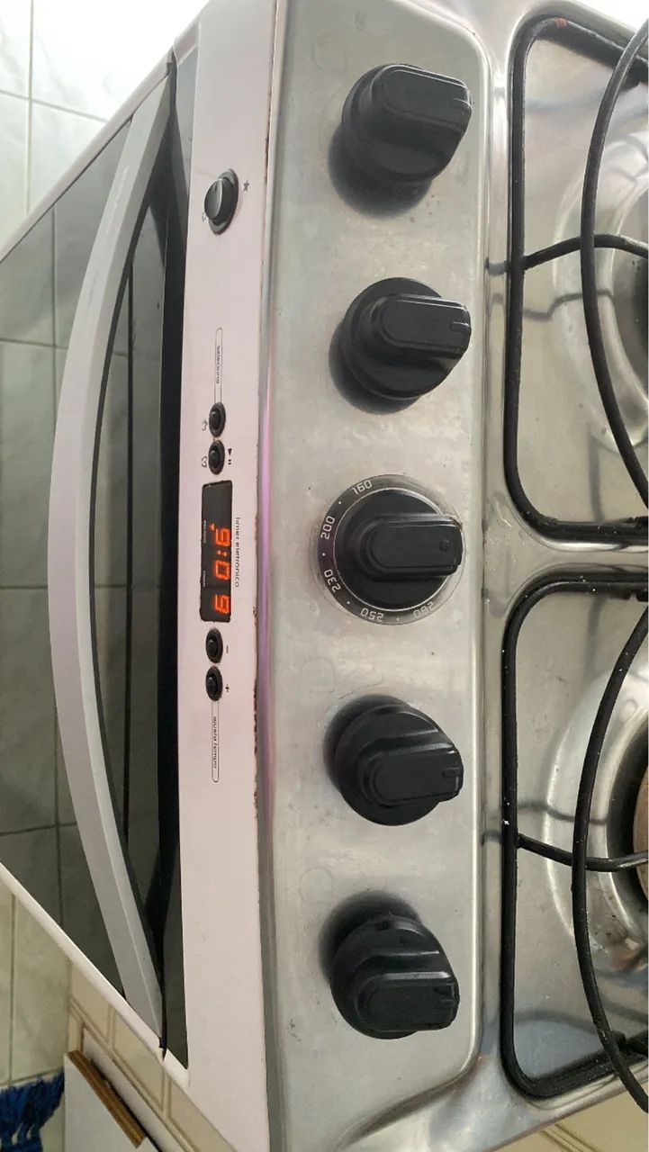 Brastemp Clean de 4 bocas, modelo BFO4TAB, com timer digital. - Foto 3