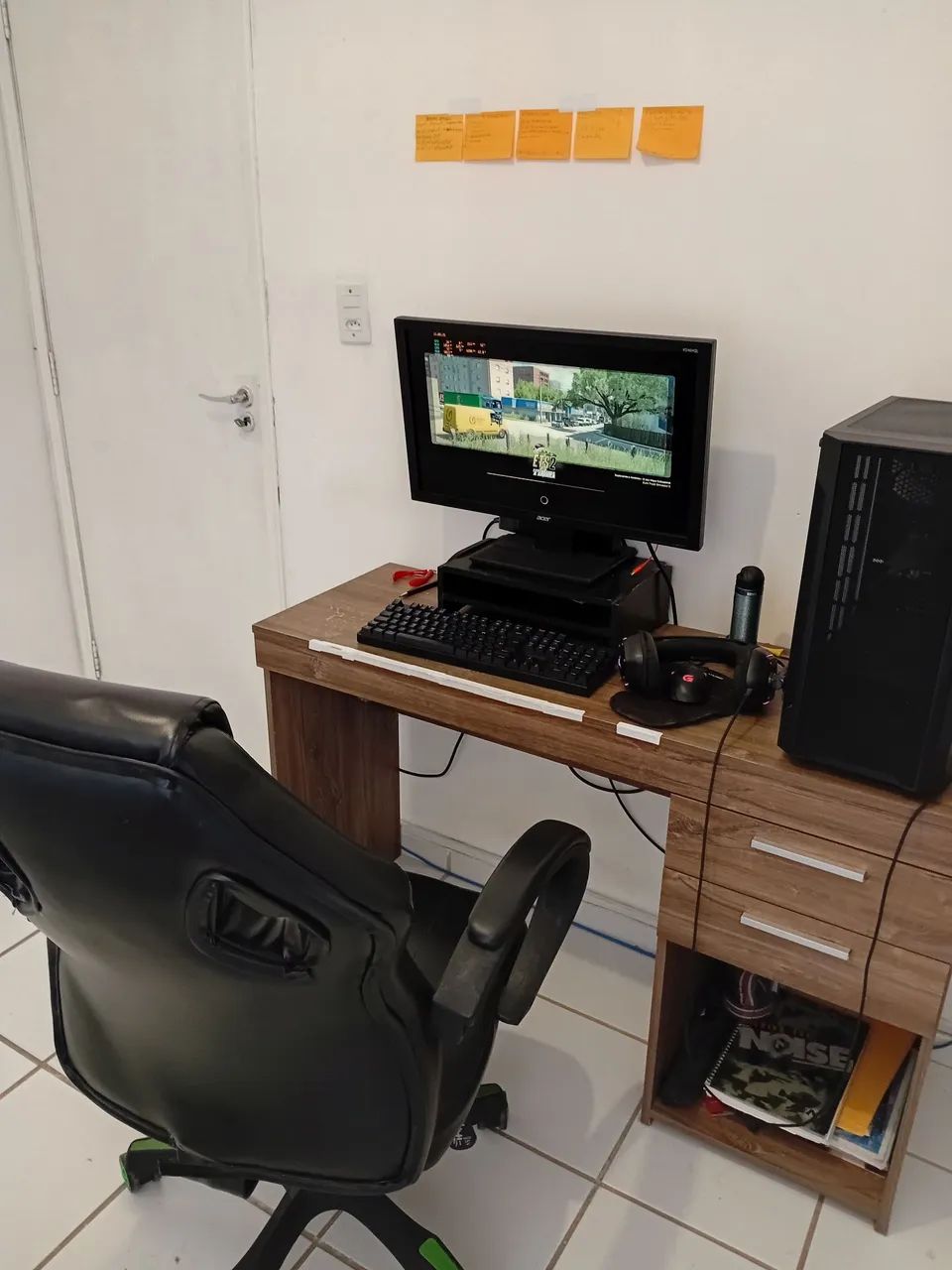 Pc gamer completo com periféricos mesa e cadeira - Foto 2