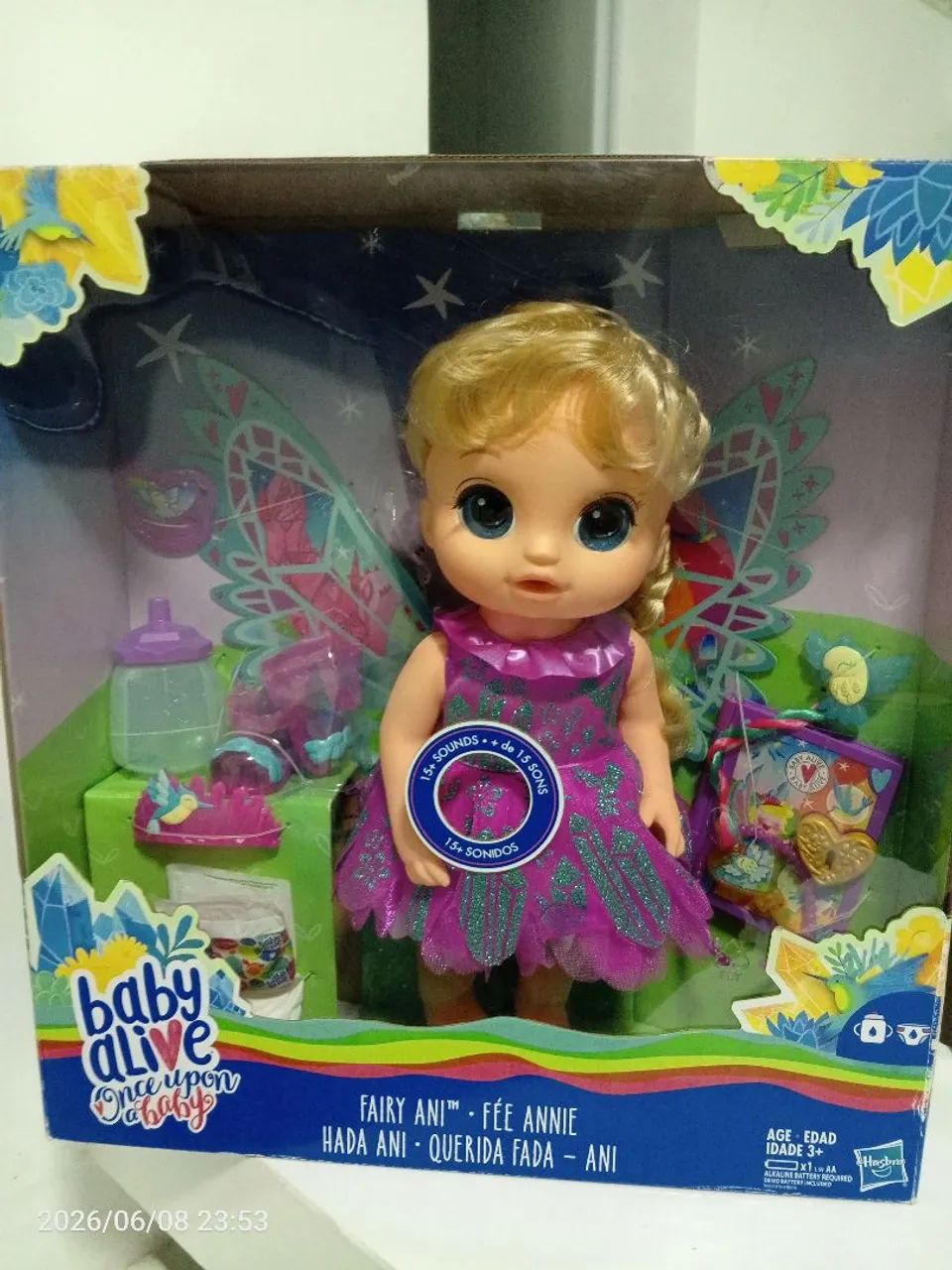 Boneca baby alive querida fada - Foto 3