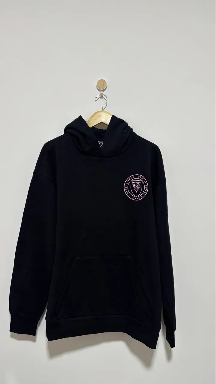 Inter Miami CF Blusão Moletom Hoodie 