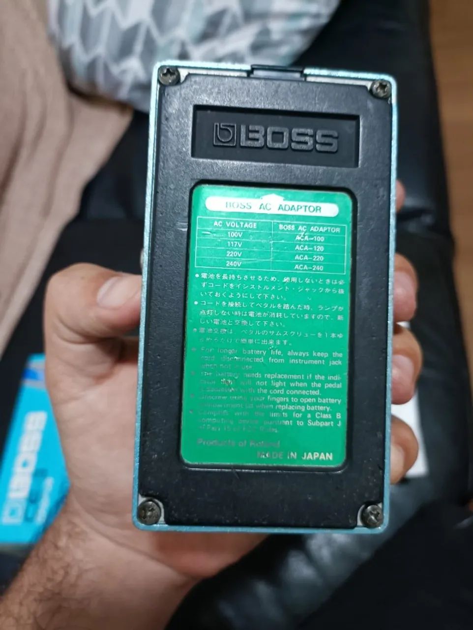 Pedal BOSS CE-3 de 84 Green Label - Foto 3