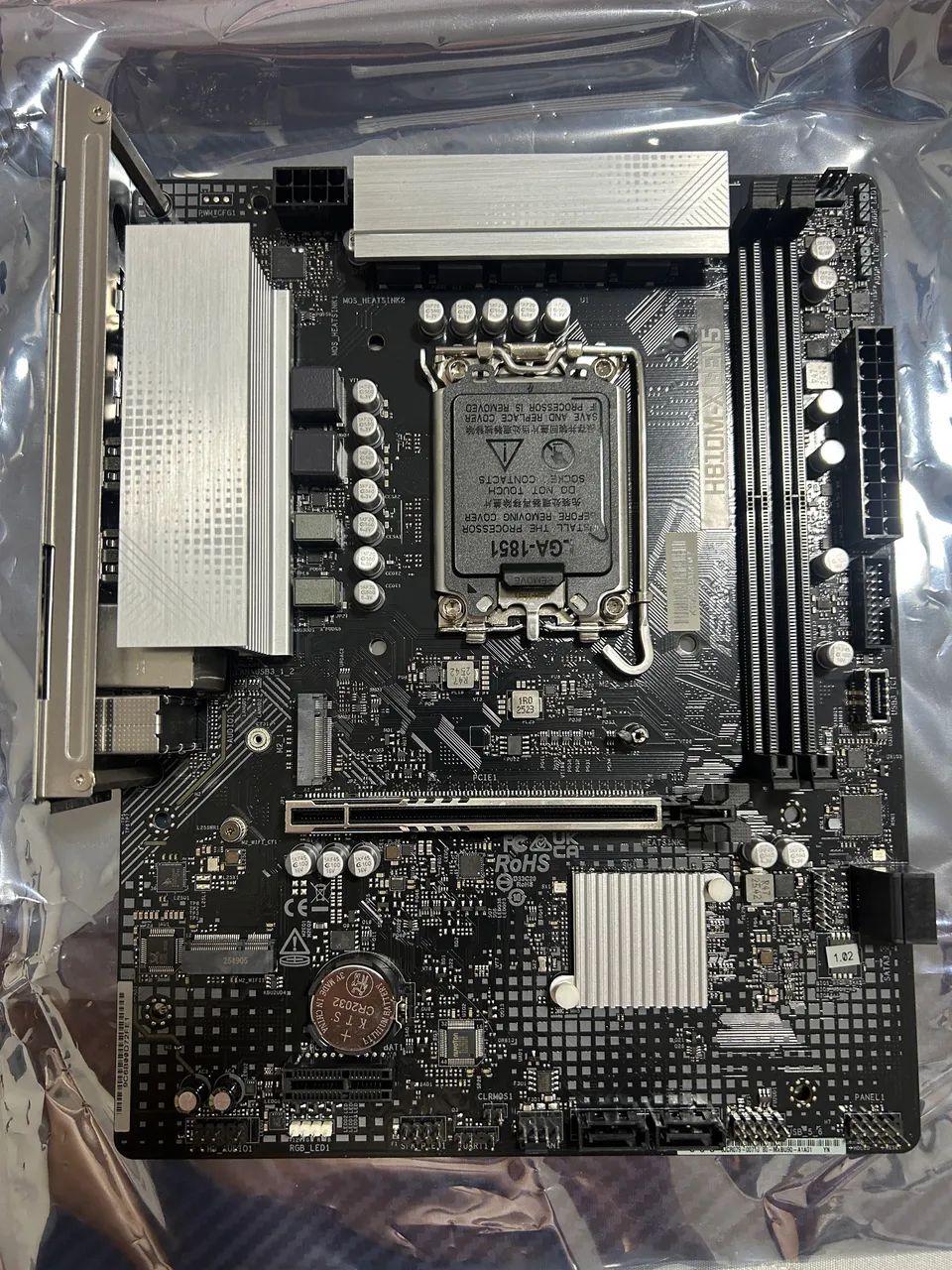 PLACA MÃE ASROCK H810M-X GEN5 - Foto 4