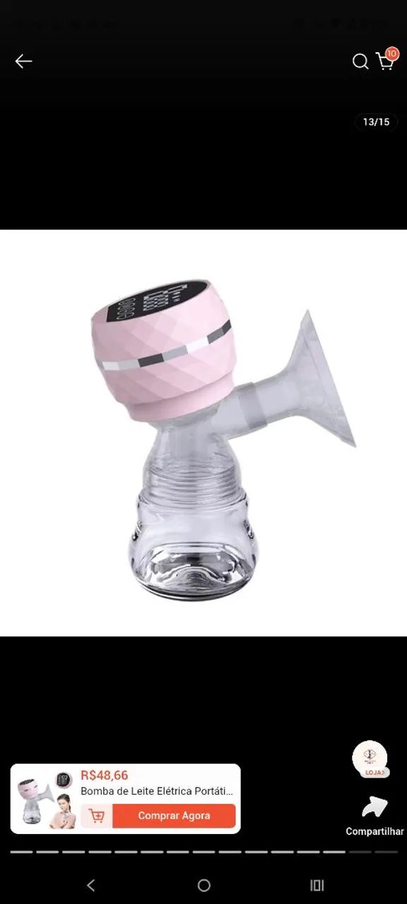 Bomba de leite 