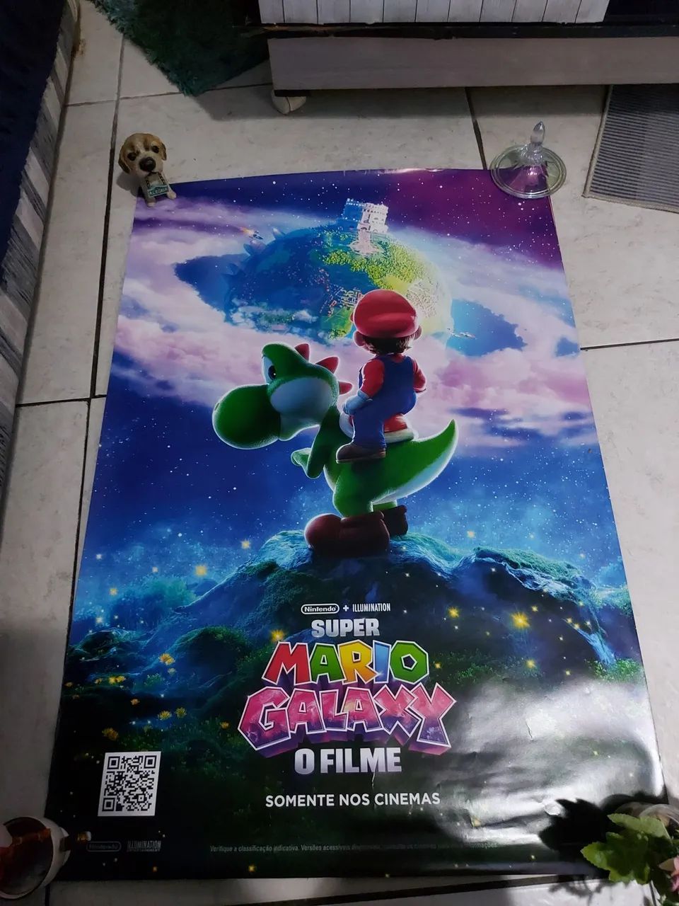 Poster de cinema Mário galaxy - Foto 2