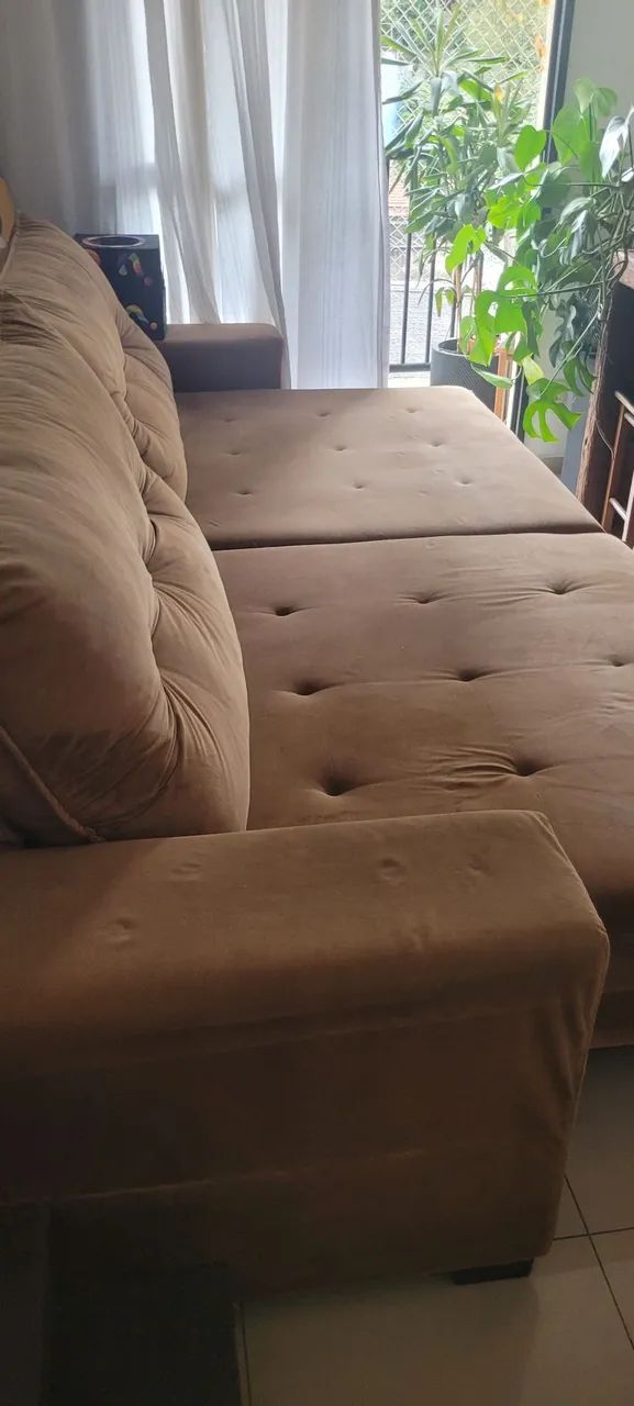 Sofa de 3 metros em perfeito estado - Foto 2