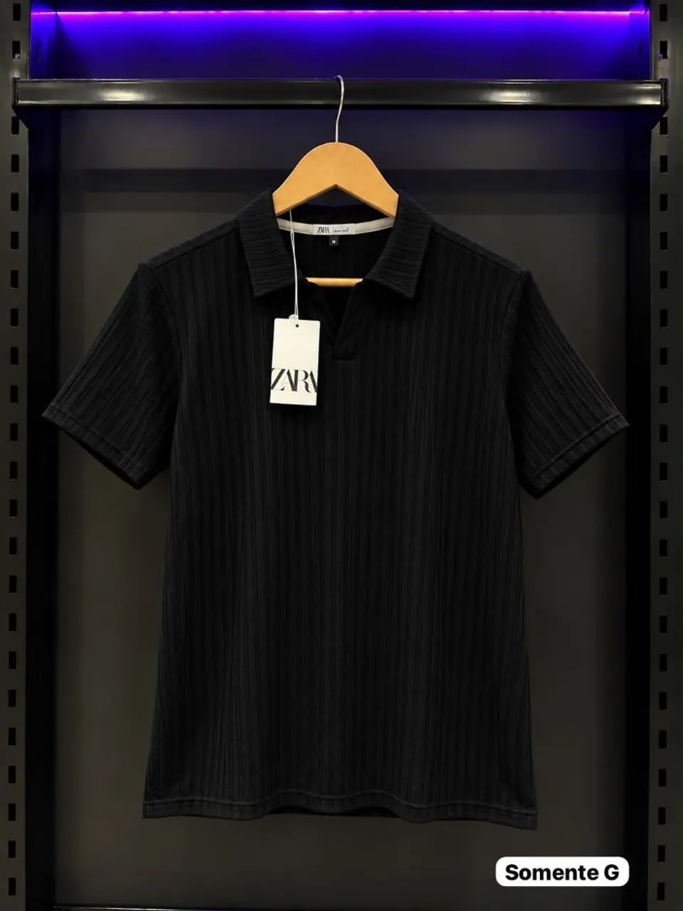 Gola Polo Zara Texturizada 