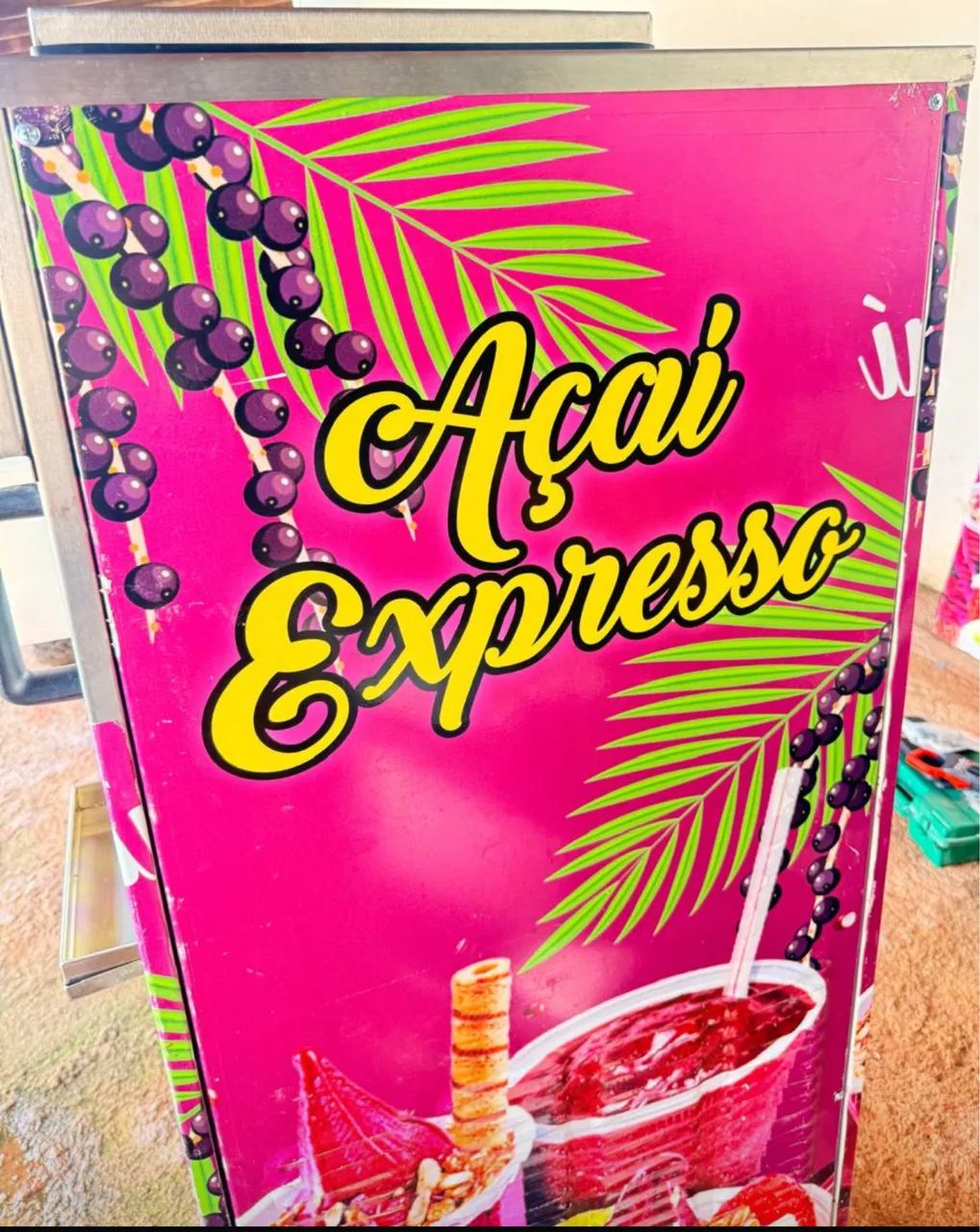 Máquina de sorvete italiano/açai. - Foto 2