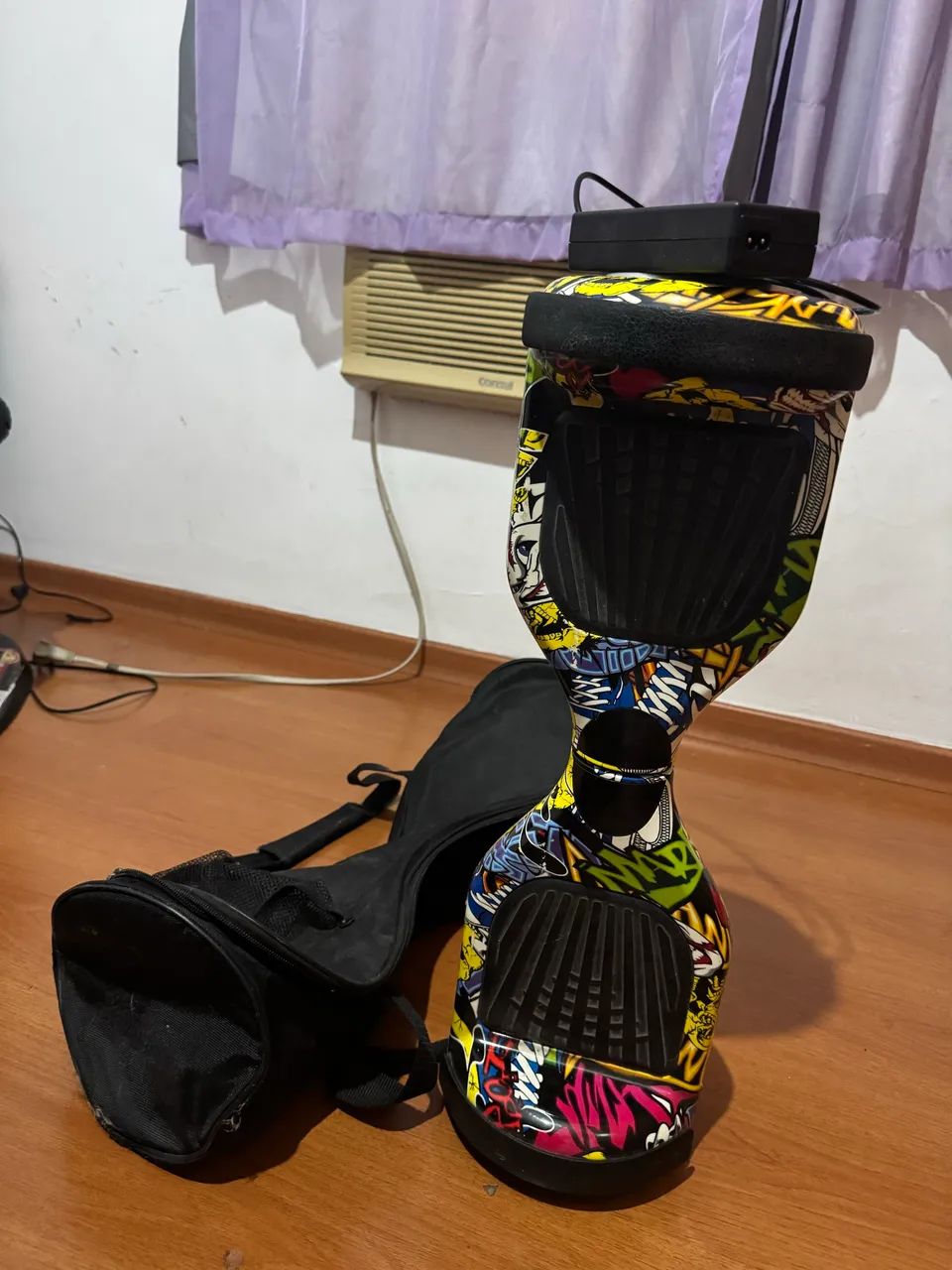 hoverboard com LED semi novo - Foto 5