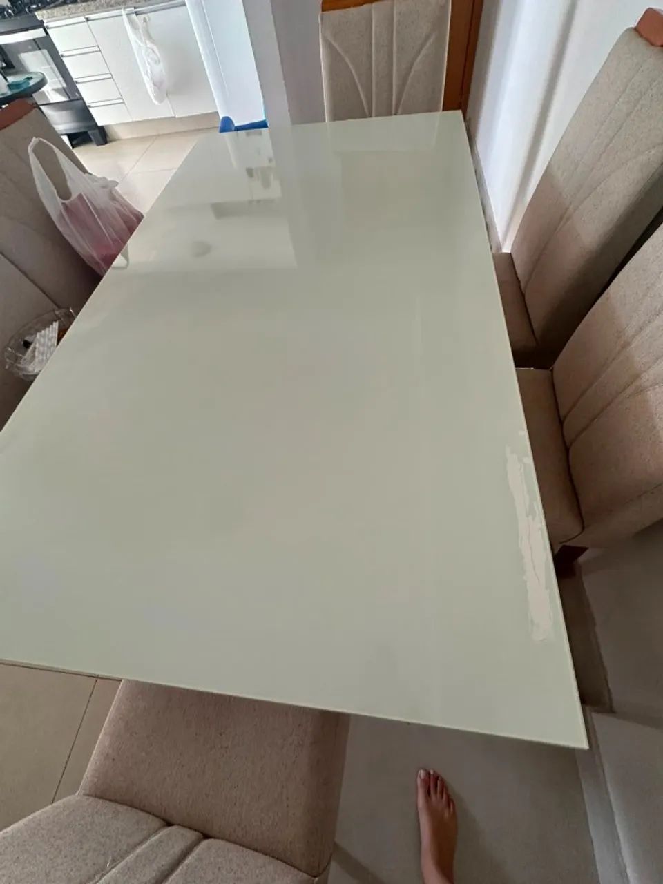 MESA DE JANTAR 6 LUGARES COMPLETA  - Foto 5