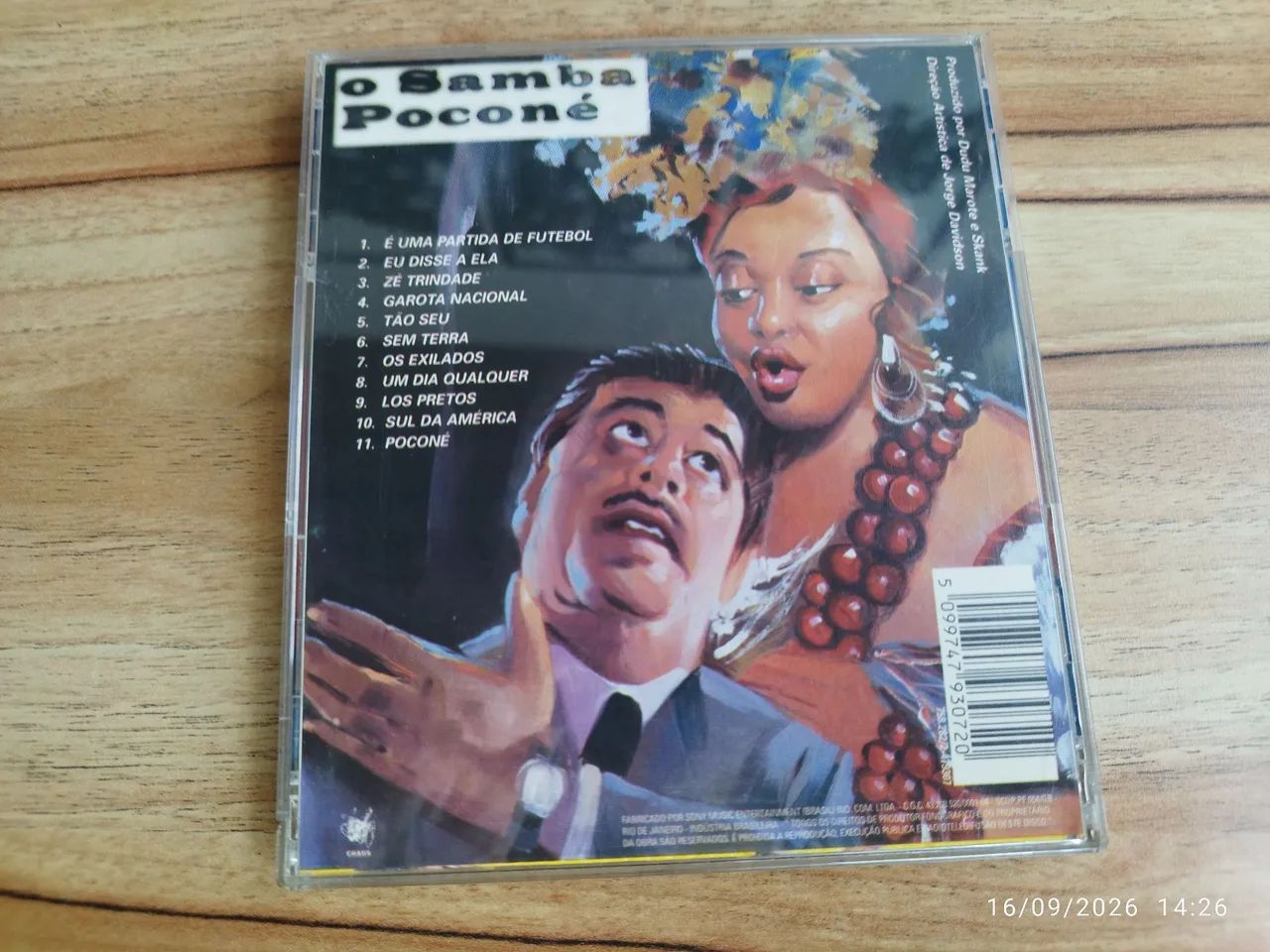 Cd Skank - O samba Poconé  - Foto 2