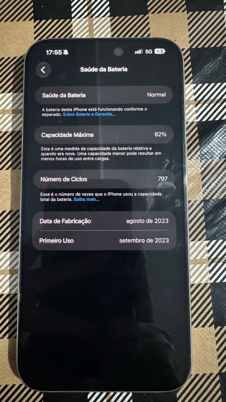 iPhone 15 pro Max 256gb 82% bateria  - Foto 2