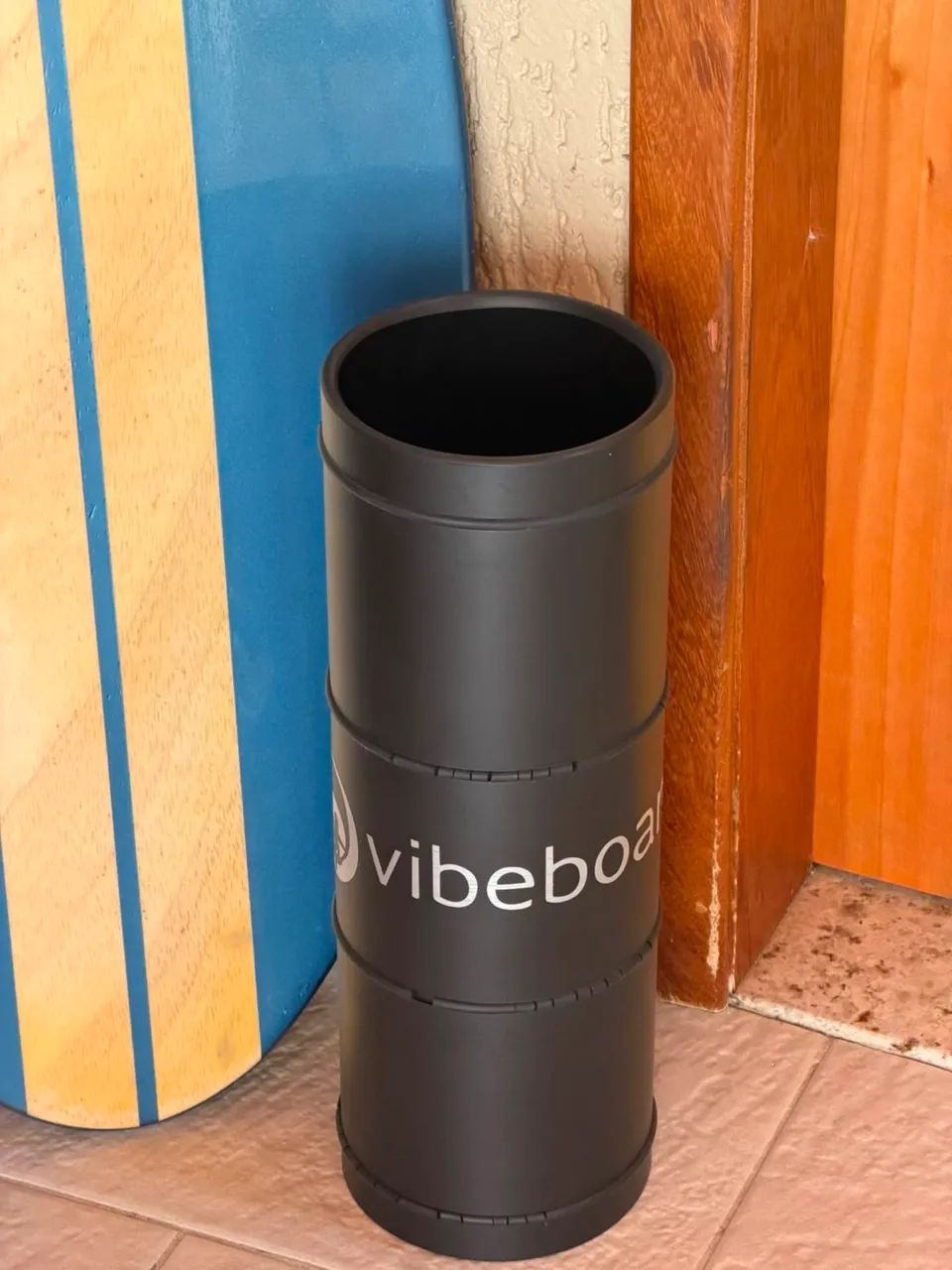 Prancha de Equilíbrio (Balance Board) da marca VibeBoard Brasil, cor Azul. - Foto 2