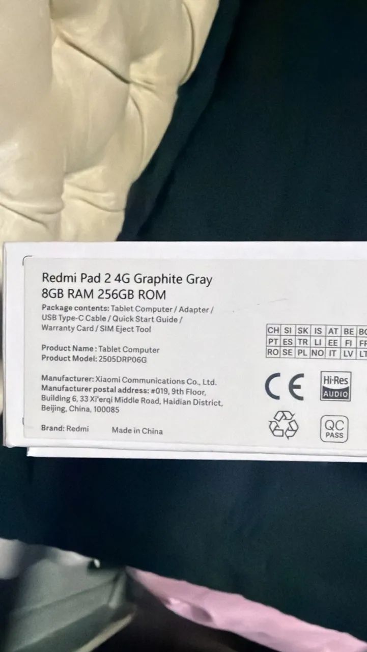 Tablet Xiaomi Redmi tab 2 4g 256 gigas  - Foto 2