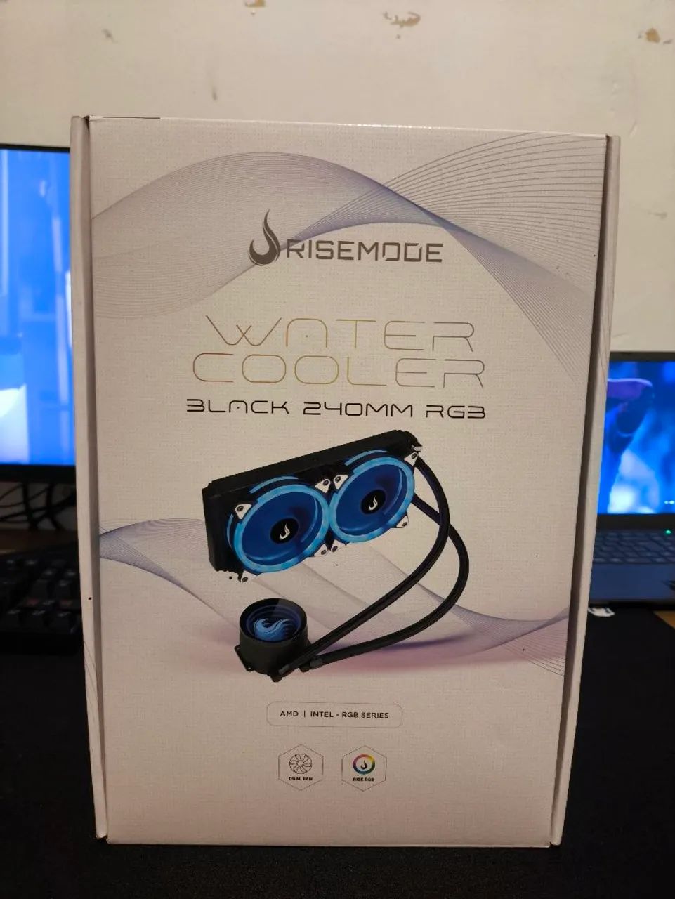 Walter cooler Black 240MM RGB rise mode