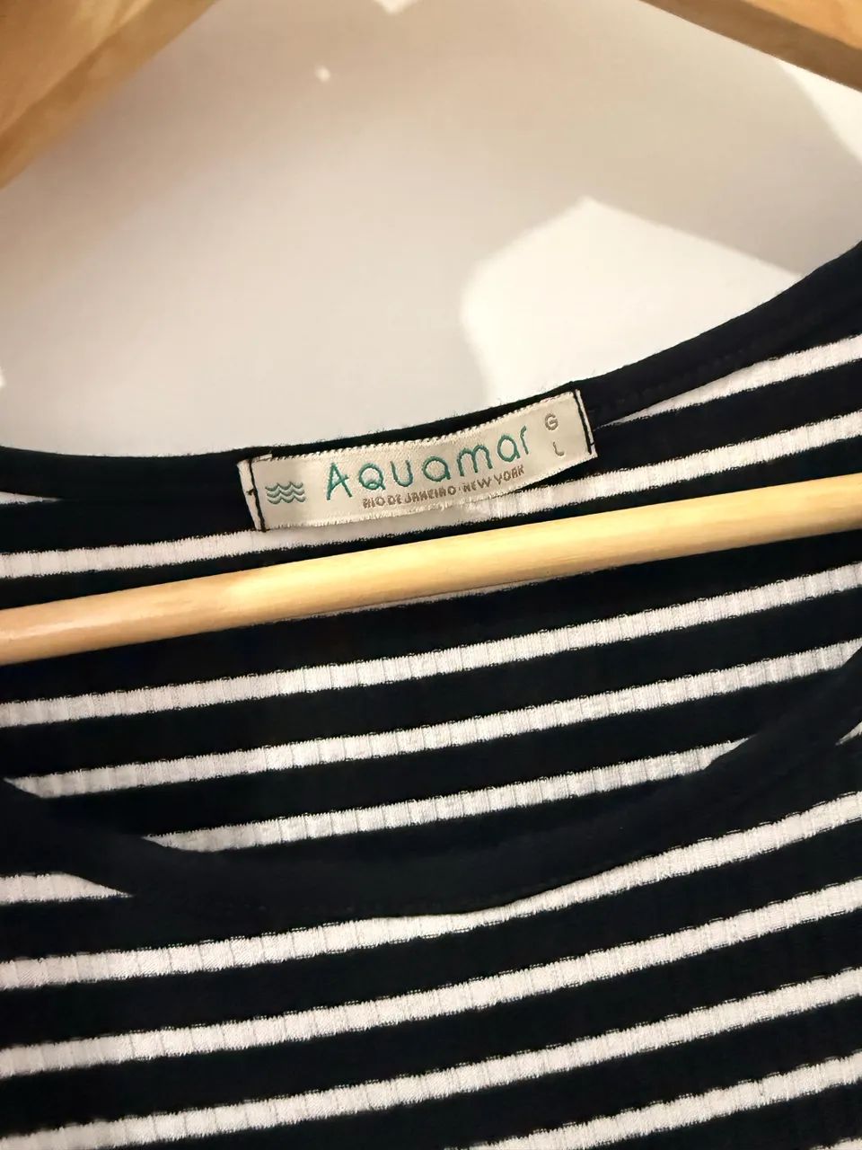 VESTIDO LISTRADO (veste até 44) - Foto 2