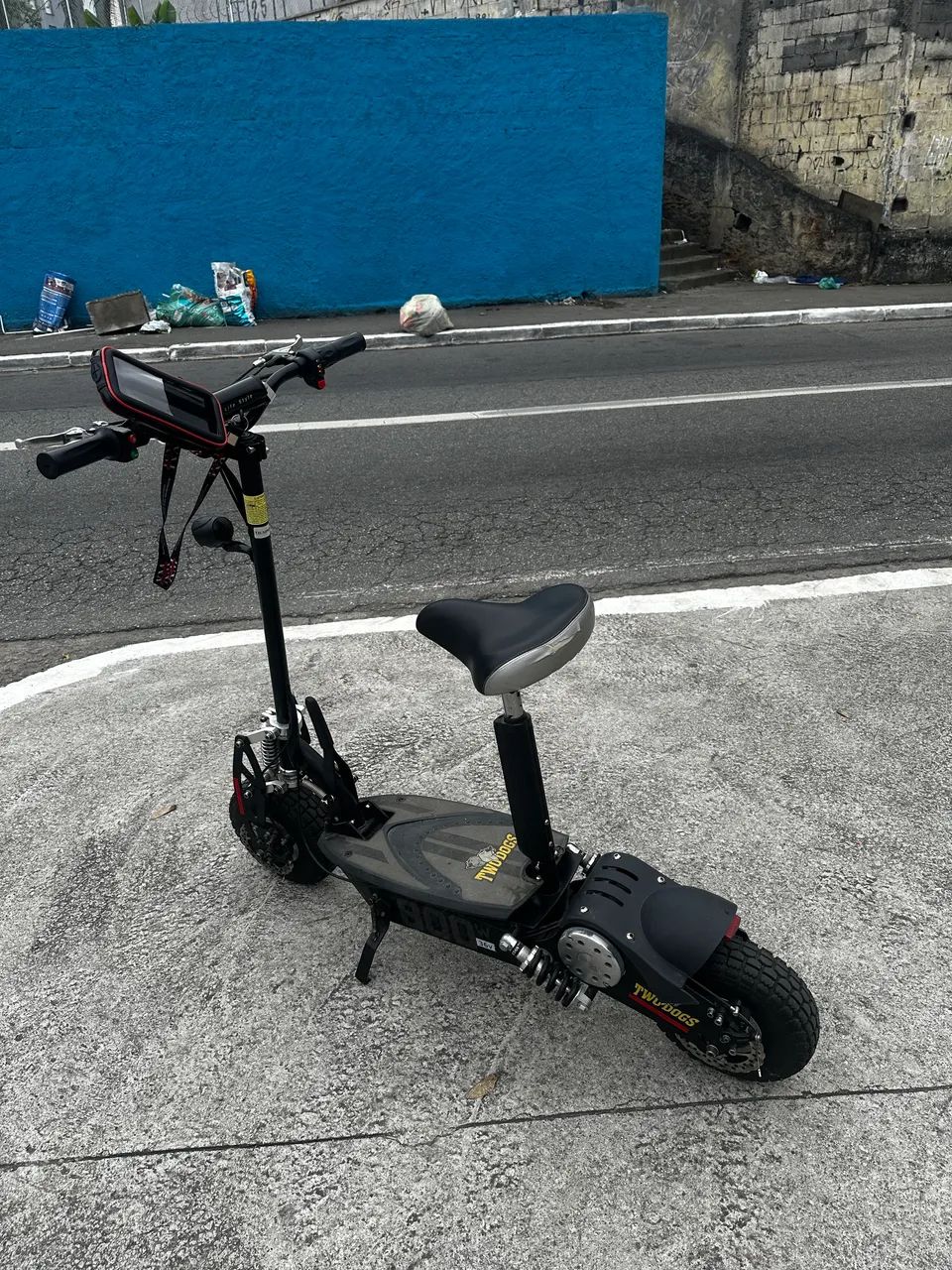 ? PATINETE ELÉTRICO 2 RODAS ? COM BANCO ?  ? - Foto 3