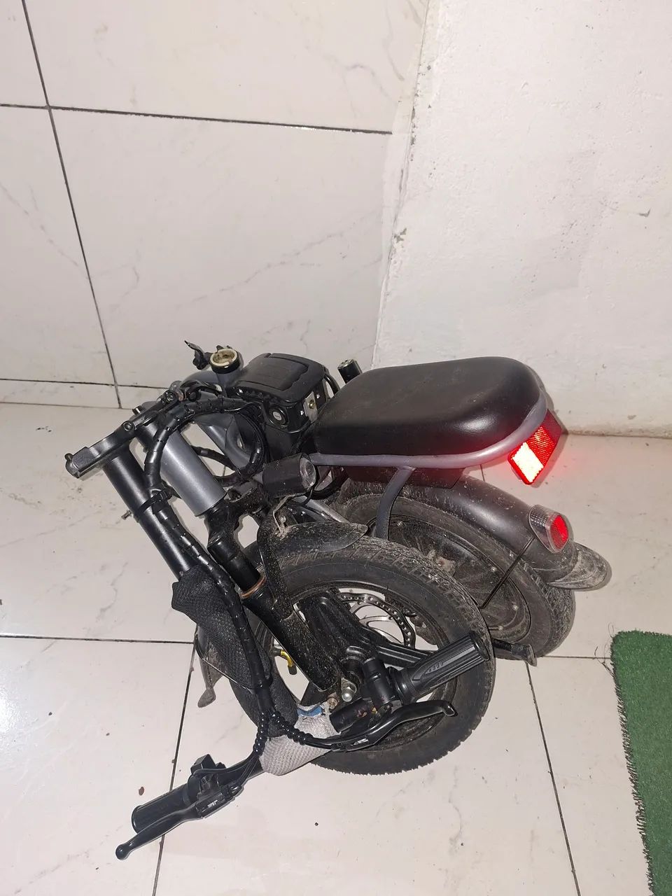 Bicicleta elétrica completa com Cadeirinha  - Foto 2