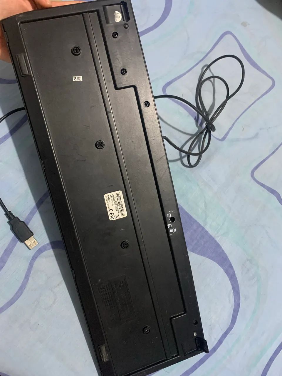Teclado kimex preto USB  - Foto 2
