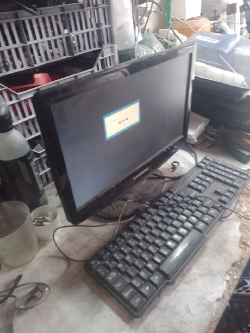 Monitor e teclado 170,00 - Foto 2