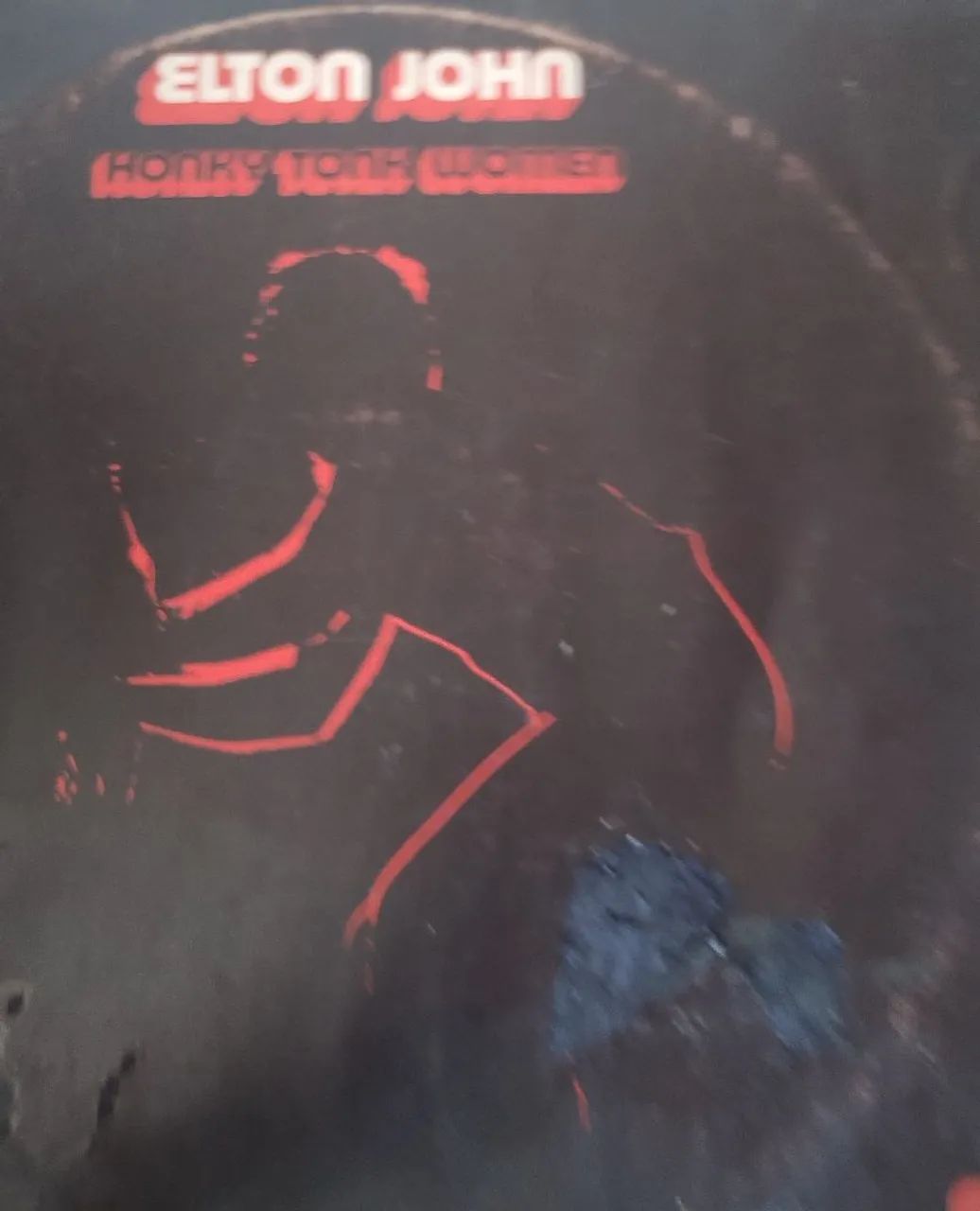 Disco vinil Elton John honky tonk women