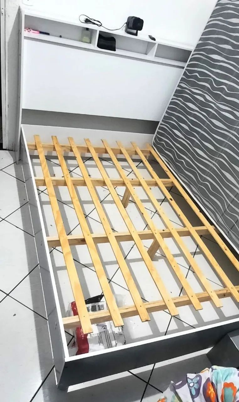 Cama e Cabeceira Queen com Colchão  - Foto 2