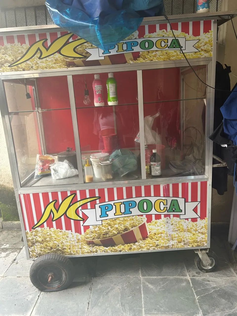 Carrocinha de pipoca 