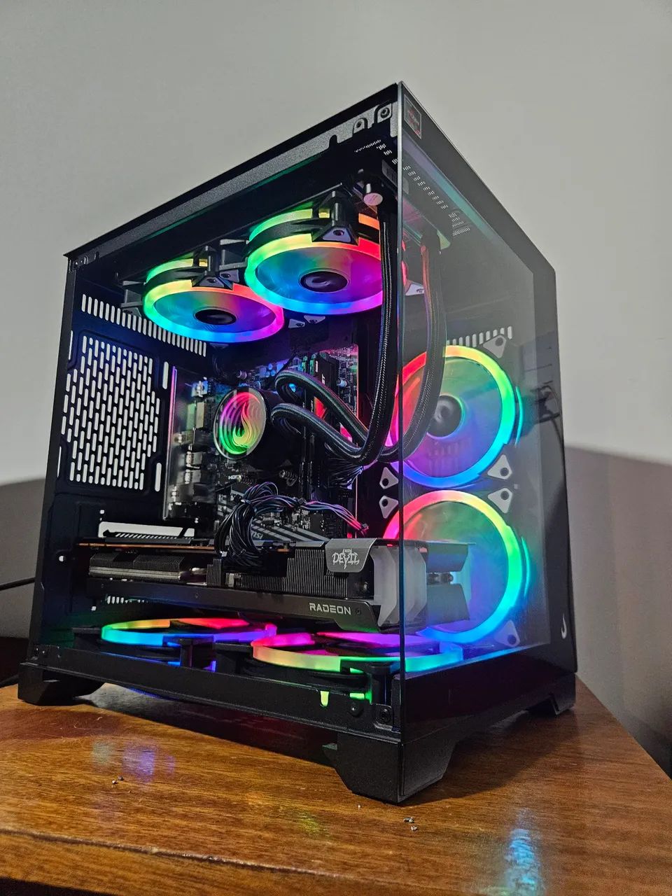 Pc gamer com Ryzen 5 5500 e RX 6700xt - Computadores e Desktops