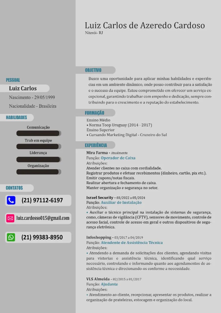 Faço seu curriculo profissional - Foto 3