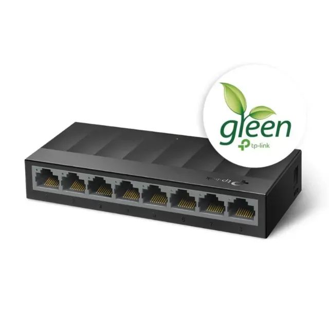 Switch GigaBits Tplink 8 Portas - Novo - Foto 2