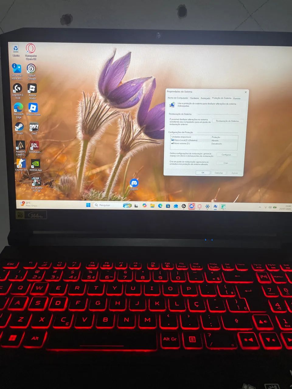 Notebook ACER NITRO 5 RTX3050 - Foto 2