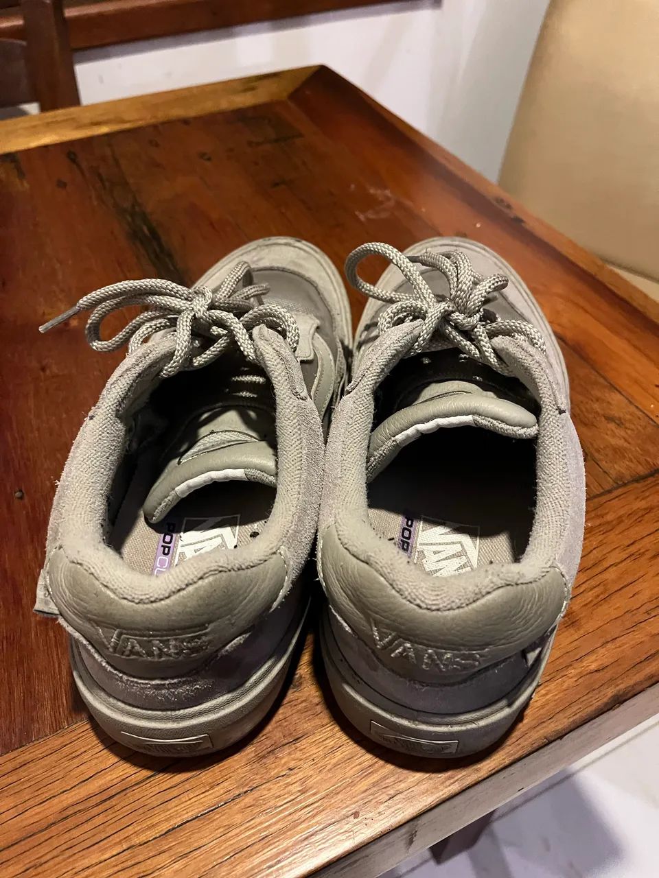 tênis vans wavye cinza - Foto 3