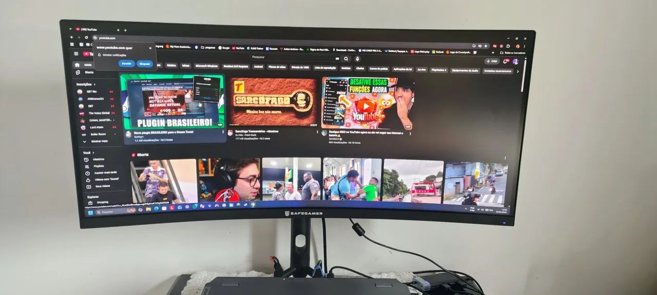MONITOR GAMER CURVO ULTRAWIDE 