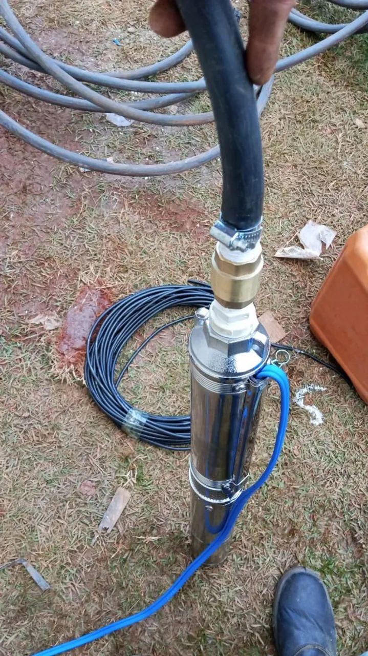 Bomba submersa,pra poço artesiano , serviço em geral 
