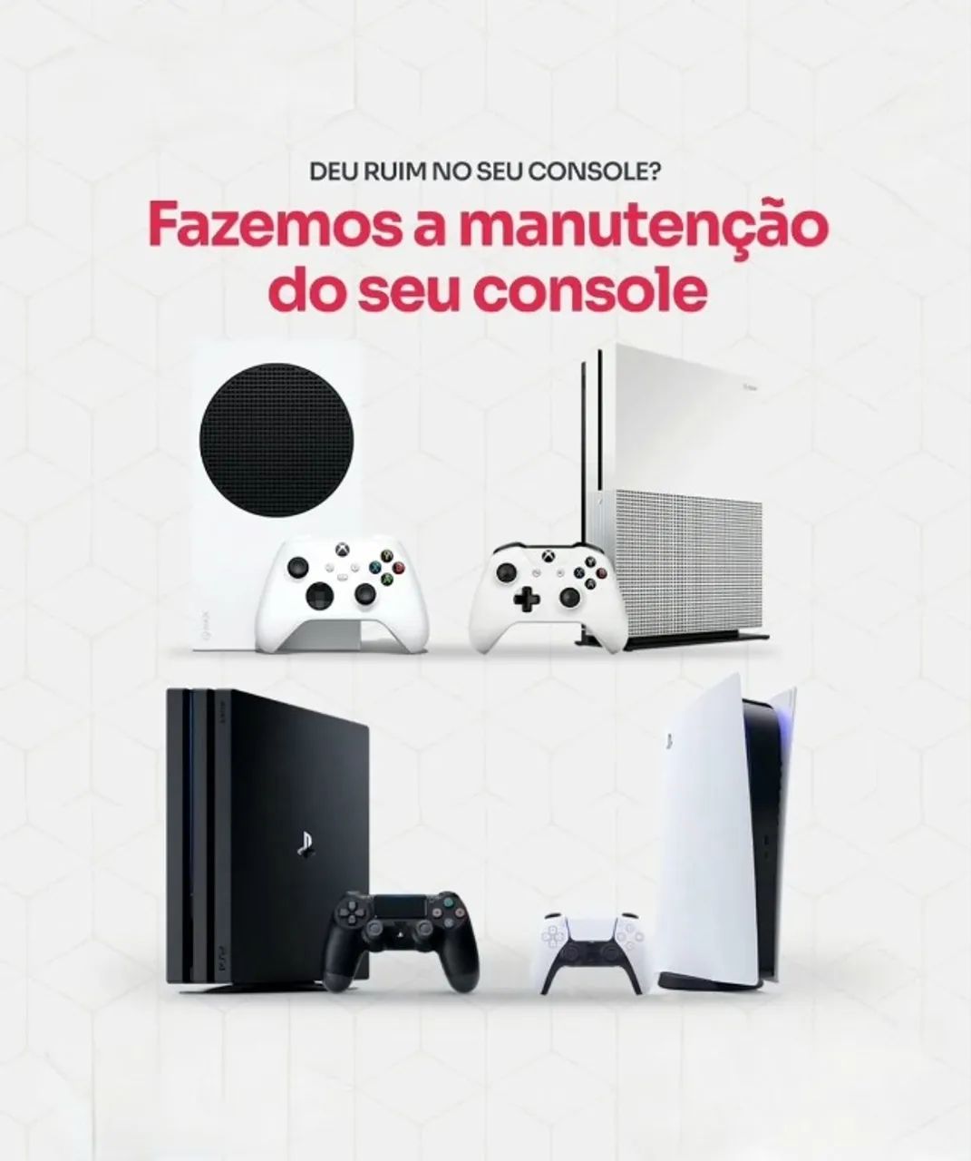 Conserto Xbox one s e séries s