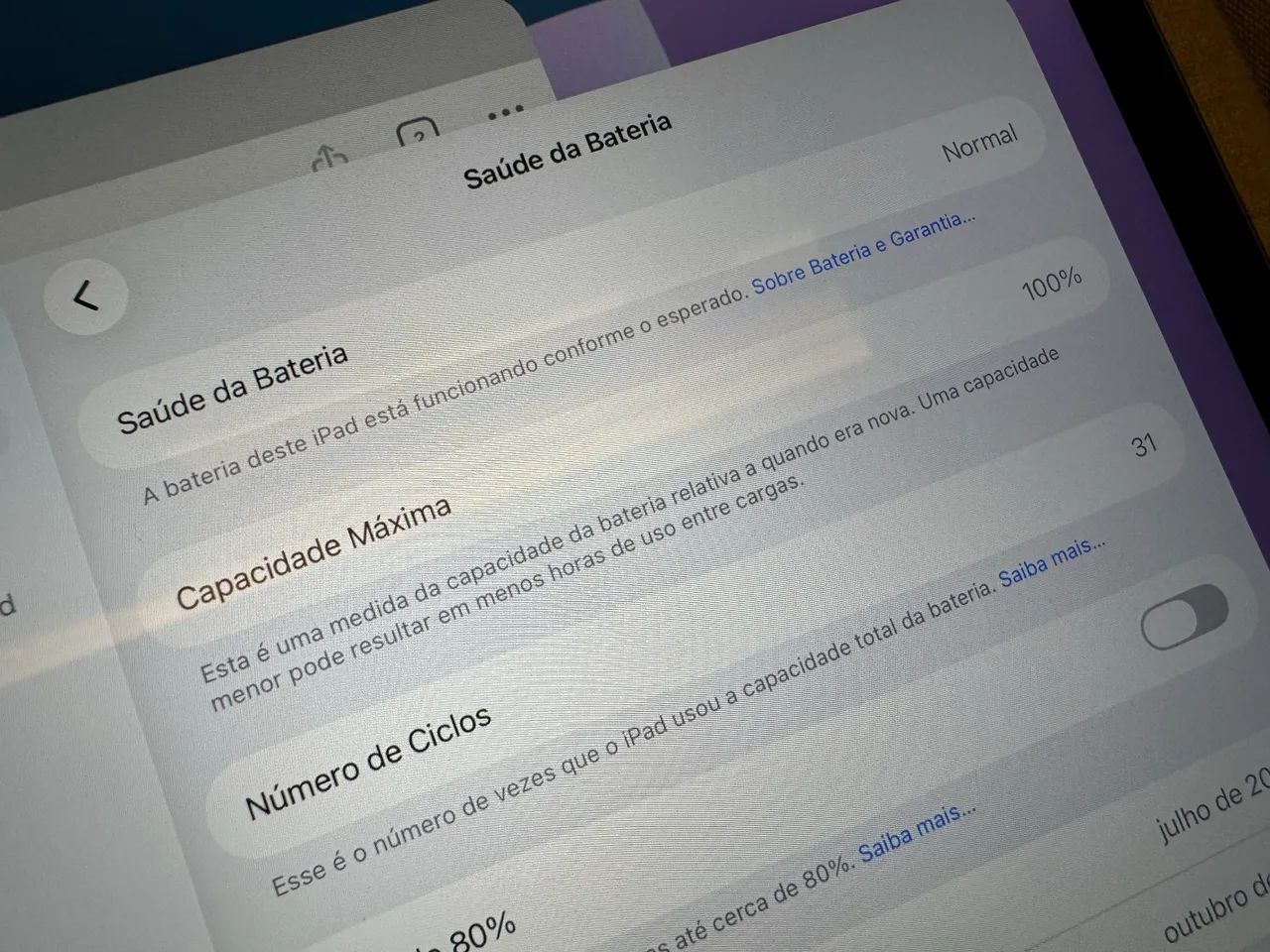 iPad Air 13 polegadas M3 512gb com teclado Logitech combo touch - Foto 4