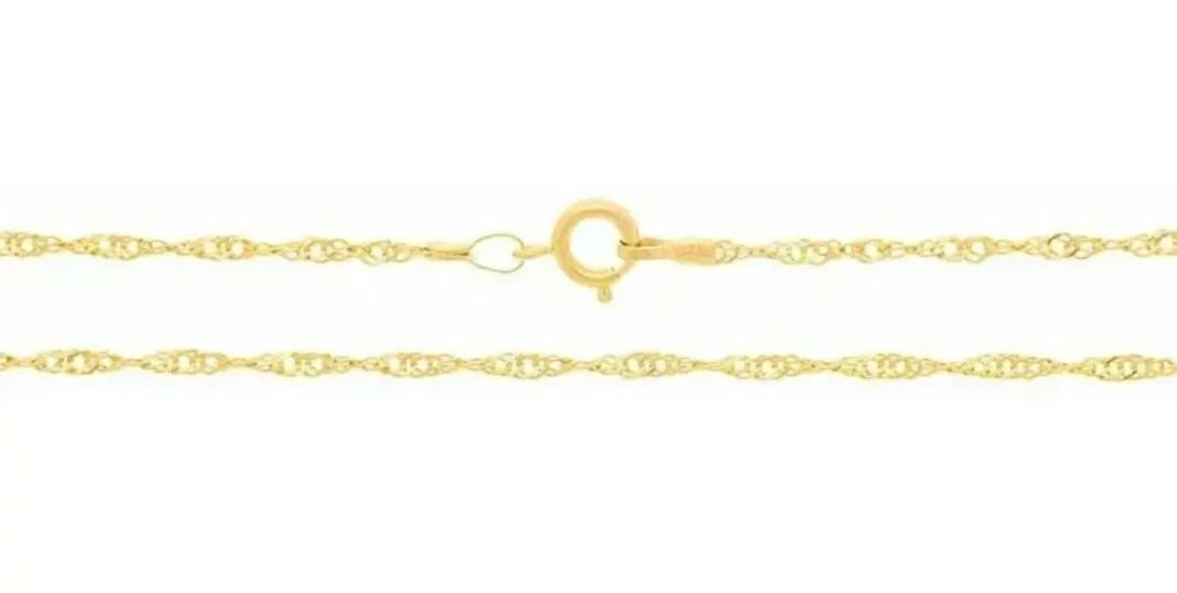 Corrente Banhada a Ouro 18K 60cm  - Foto 2