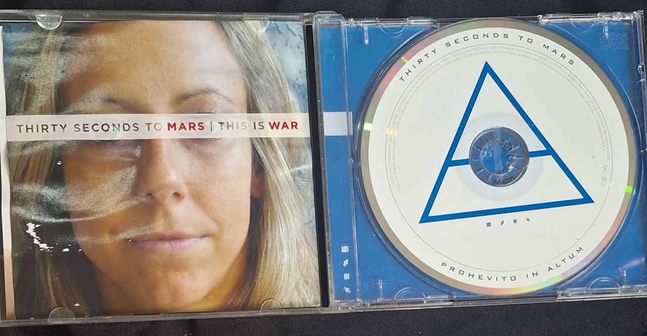 CD Thirty Seconds Tô Mars - This is War - Foto 4