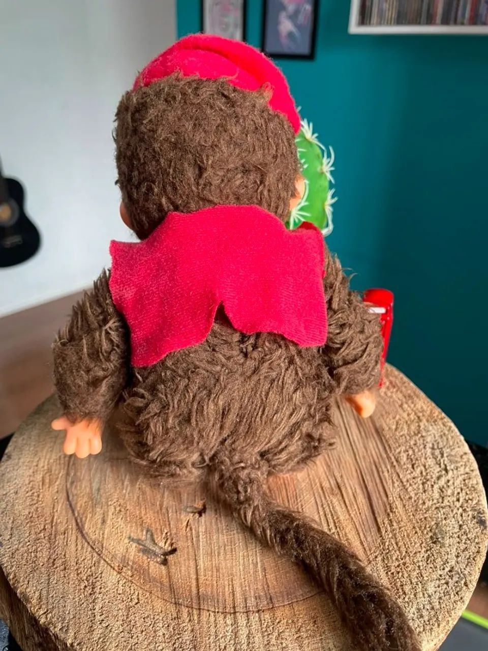 Boneco Pelúcia Macaco Tiko Estrela Anos 80 - Usado - Foto 3