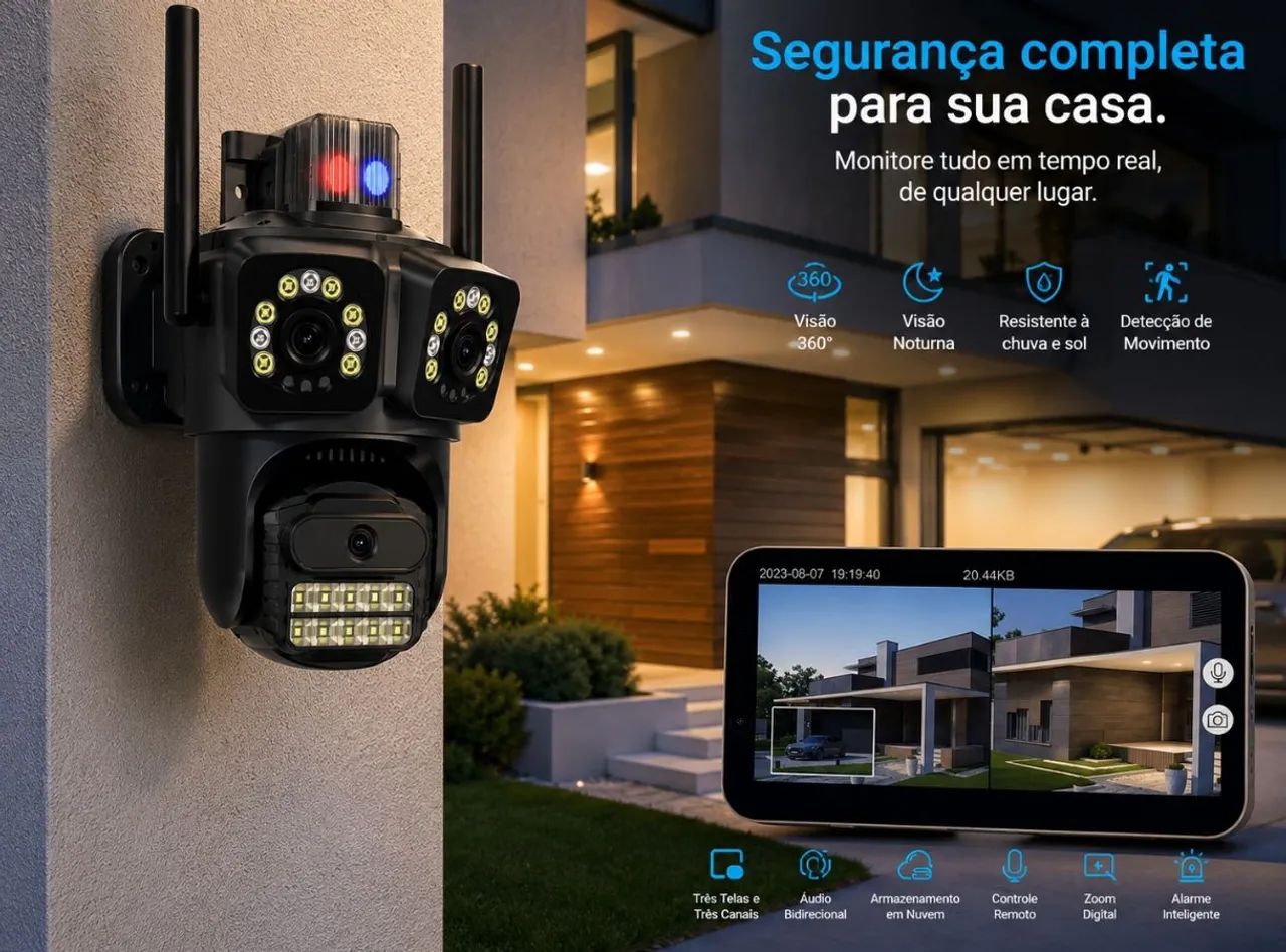 CAMERA WIFI HD IP 360 - Foto 3